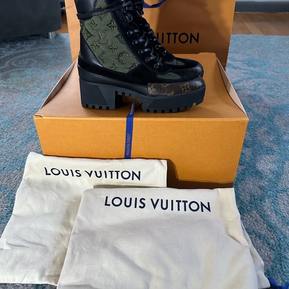 Louis Vuitton Laureate Platform Desert Boot size 36 1/2 - Picture 11 of 11
